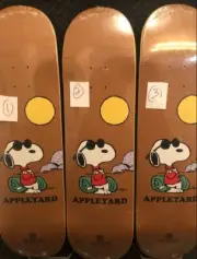 Element x Peanuts Appleyard Snoopy Skateboard 8.25" Deck Schultz New Sealed 1/3