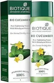 (120ml) - Biotique Bio Cucumber Pore Tightening Toner With Himalayan Waters For Normal Skin 120ml