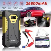 Portable 12V Car Jump Starter 2000A Power Bank Pack Battery Charger Booster