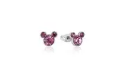 Couture Kingdom Disney Mickey Mouse Birthstone SS 12mm Stud Earrings June