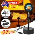 LED Sun Sunset Rainbow Projector Atmosphere USB Night Light Lamp For Room Decor