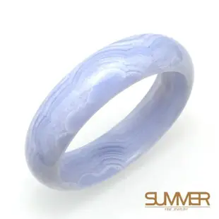 【SUMMER 寶石】藍紋瑪瑙手鐲(A336)