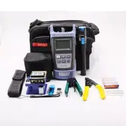 FTTH Fiber Optic Cold-welding Kit Cutter Cleaver Optical Power Meter Visual Tool
