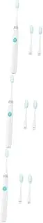 Healvian 3pcs Kids Electric Toothbrush Sonic Vibration Waterproof Deep Cleaning Portable Battery-powered Brush