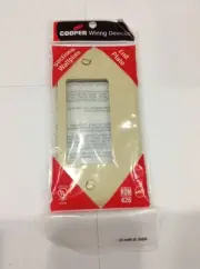 STE26V Cooper Wiring Devices Sectional Wall Plates (New)