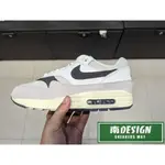 南2024 4月 NIKE AIR MAX 1 氣墊 皮革 緩震 跑步 運動 休閒 男款 灰黑 HJ3498-007