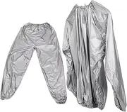 CORHAD Men's Sauna Top and Pants Set Sports Sauna Suit for Water Stylish Design