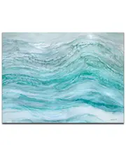 Ready2HangArt Neptunes Fury Wrapped Canvas Wall Art by Norman Wyatt