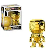 Funko Pop! Vinyl: Marvel Iron Man Gold Chrome #375 With Protector