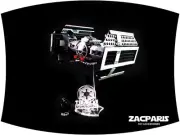 CUSTOM 3D MULTI DIRECTIONAL STAND for Lego 8017 Darth Vader's TIE Fighter Nice!