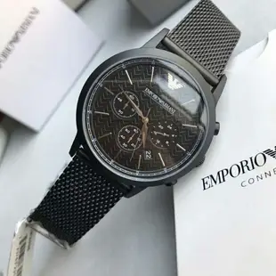 Armani阿曼尼手錶不鏽鋼帶男錶計時商務休閒手錶男
