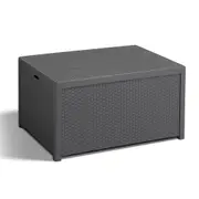 Keter Arica Storage Table - Graphite