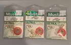 3 Packs Mustad Intense Crawler Action Hooks Size 4 Gold
