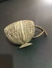 100% Natural handmade coconut shell tea cup