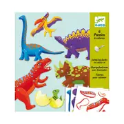 Djeco Dinos Small Pop-Out Dinosaur Puppet 22x23cm Kids/Children Toy 6y+