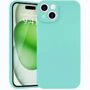 MCC iPhone 15 Plus Soft Liquid Silicone Shockproof Case Cover Apple 15Plus [Mint]