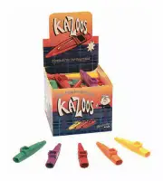 30 x SCOTTYS Kazoo Plastic Kids Music Mixed Colours *New* Great for Choirs