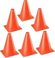 15cm 23cm Soccer Cones, Professional Durable Agility Cones Sports Training Field Marker Plastic Cones for Skating Basketball Football Practice Drills, Indoor Outdoor Activity Events Gamess