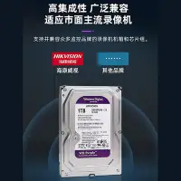 在飛比找Yahoo!奇摩拍賣優惠-海康威視監控電腦機械硬碟1TB 2T 3T 4T 6T 8T