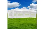 Hacienda 5-Panel Marquee Party Tent for Outdoor Events - (60 Person Capacity)