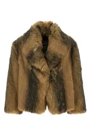 BBCOUTURE 'Sherman' Faux Fur Coat