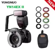 Yongnuo YN14EX II LED Macro Ring Flash Light for Canon 5D4 1DX2 5Dsr 750D DSLR