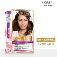 在飛比找momo購物網優惠-【LOREAL Paris 巴黎萊雅】優媚霜三重護髮雙管染髮