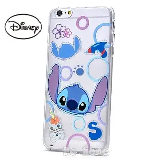 Disney【史迪奇與小金】iphone6/6SPlus軟式手機背蓋