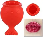 Sexy Full Lip Plumper Enhancer Lips Silicone Thicken Cute Fish Pout Mouth Tool Shape Tools Natural Plump For Woman