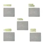 Ironing Mat Felt Iron Board Mat Hot Iron Ruler Countertop Ironing Accessories