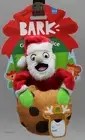 Bark Gnawty or Nice Kookie Kringle with Squeaks Crazy Crinkle Dog Toy XS-S NWT