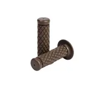 HIGHWAY HAWK Grips, cafe style, black for 22 mm (7/8)handlebars without throttle grip mounting