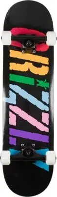 Boardparadise Grizzly Incite Skateboard Complete-8.0 Black