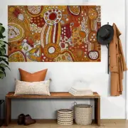 Marlene Young Nungarrayi 145x90cm Original Aboriginal Artwork