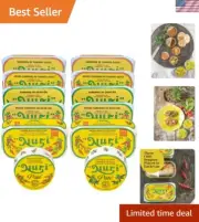 NURI Portuguese Sardines Collection 12 Pack Variety Including Pate by
