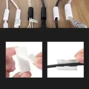 No Traces Cable Clips Space Saving Adhesive Cable Organizers For Tidy Area