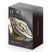 Broadway Toys Hanayama | Square Hanayama Metal Brainteaser Puzzle Mensa Rated Level 5 75*119*45 mm