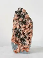 Chalcedony & Stilbite Geode Free Standing AP038