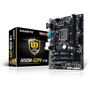 GIGABYTE 技嘉 H110M-S2PV 主機板 M-ATX 1151腳位 主板