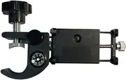 Pole Clamp with Compass & Phone Holder Bracket Cradle,GPS,for Data Collector Total Station