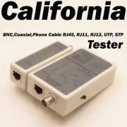 Network Cable Tester w Remote LAN BNC RJ45 Ethernet Coaxial Phone RJ45 RJ11 12