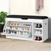 ALFORDSON Shoe Cabinet Storage Rack White