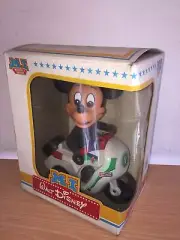 MI Mecanica Ibense Barval Walt Disney MICKEY MOUSE Clockwork MOTO MIB Vintage