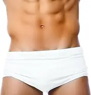 [Panegy] Mens Basic Classic Swim Briefs Padded Bikini Swimwear Triangle Swimsuit Bikini Bottoms Low Rise S-XXL