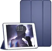 iPad Case for iPad Mini 4 DTTO [Anti-Scratch] Ultra Slim Lightweight [Auto Sleep/Wake] Smart Case Trifold Cover Stand with Flexible Soft TPU Back Cover for iPad mini4 Navy Blue