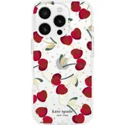 Kate Spade Protective MagSafe Case for iPhone 16 Pro (Cherry Dot)
