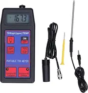 EVTSCAN TDS Temperature Tester, TDS‑8426 2 in 1 TDS Temperature Tester Portable Water Quality Analyzer for Swimming Pool Aquarium Hydroponics, Water Quality Analyzer