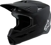 Alpinestars Supertech S-M3 Solid, motocross helmet youth , color: Matt-Black , size: S