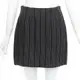 [二手] DOLCE GABBANA Vintage black pinstriped high waist darted mini Skirt IT40 S
