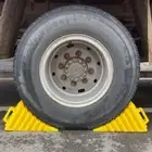 Honeycomb Base Rubber Stop Slider Block Portable Tire Chock Car
